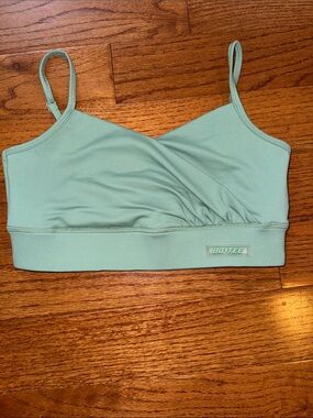 Bo+Tee Mint Green Sports Bra